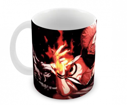 Caneca Polímero Jujutsu Kaisen Personalizada