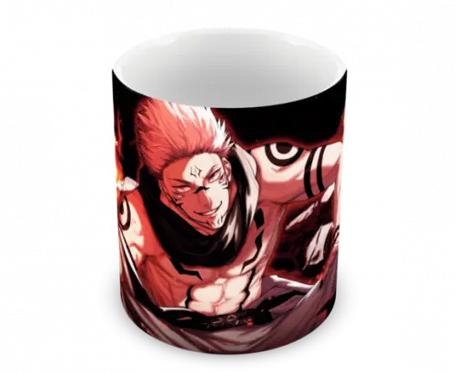 Caneca Polímero Jujutsu Kaisen Personalizada