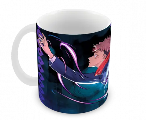 Caneca Polímero Jujutsu Kaisen Personalizada