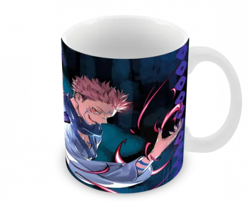 Caneca Polímero Jujutsu Kaisen Personalizada