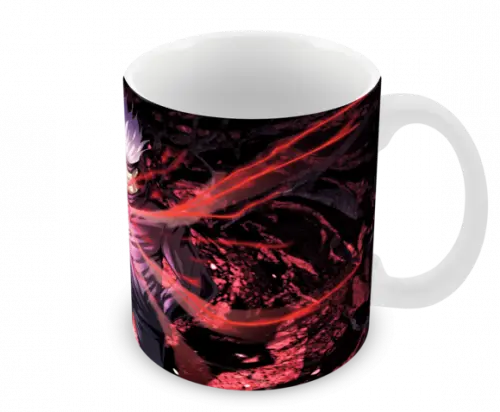 Caneca Polímero Jujutsu Kaisen Personalizada