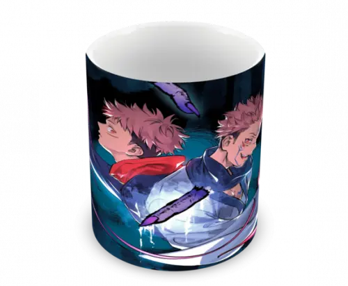 Caneca Polímero Jujutsu Kaisen Personalizada