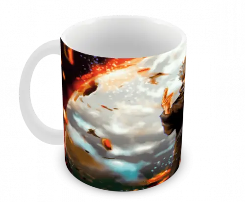 Caneca Polímero Jujutsu Kaisen Personalizada