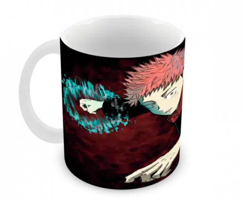 Caneca Polímero Jujutsu Kaisen Personalizada