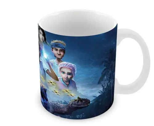 Caneca Polímero Jurassic World Acampamento Jurássico