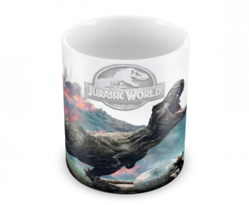 Caneca Polímero Jurassic World Personalizada