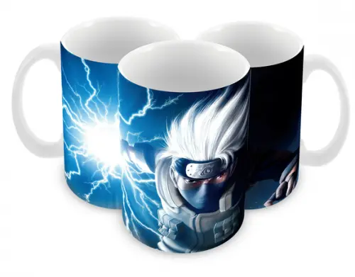 Caneca Polímero Kakashi Personalizada