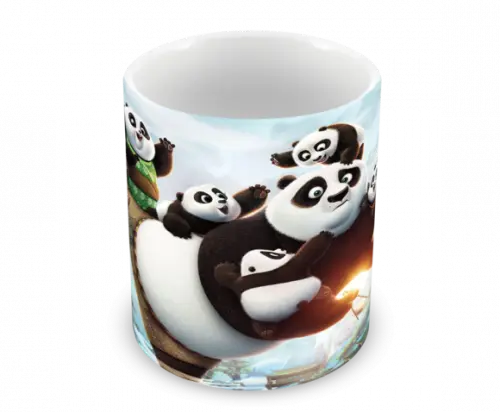 Caneca Polímero Kung Fu Panda Personalizada