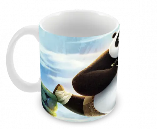 Caneca Polímero Kung Fu Panda Personalizada