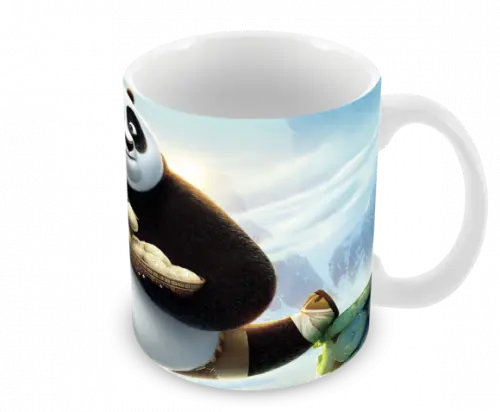 Caneca Polímero Kung Fu Panda Personalizada
