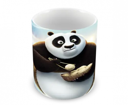 Caneca Polímero Kung Fu Panda Personalizada