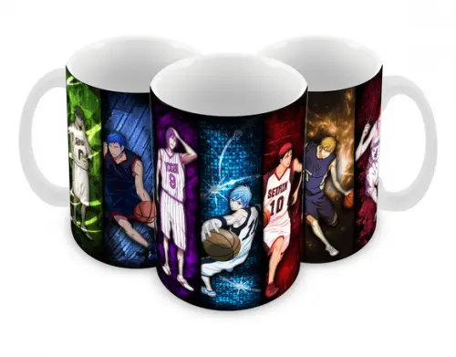 Caneca Polímero Kuroko no Basket Personalizada