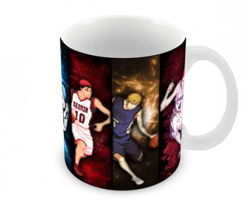 Caneca Polímero Kuroko no Basket Personalizada