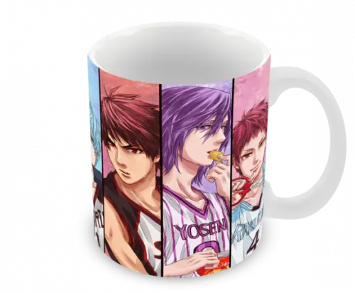 Caneca Polímero Kuroko no Basket Personalizada