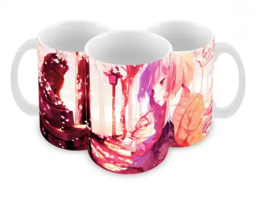 Caneca Polímero Kyoukai no Kanata Personalizada