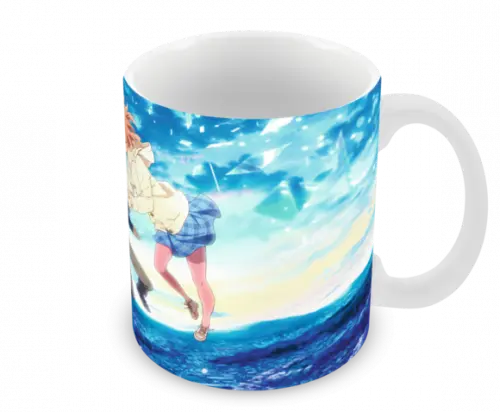 Caneca Polímero Kyoukai no Kanata Personalizada