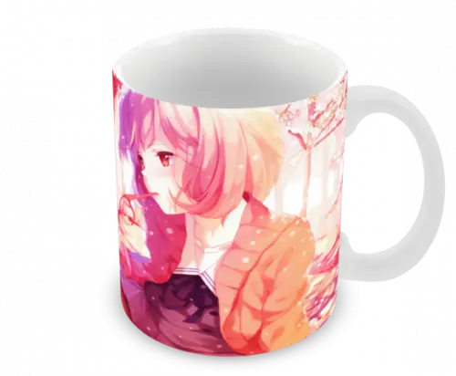 Caneca Polímero Kyoukai no Kanata Personalizada