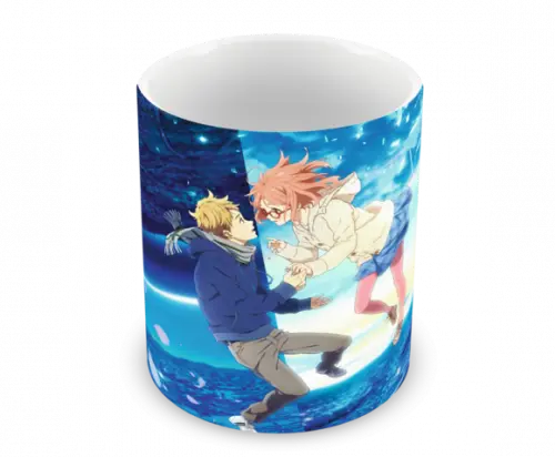 Caneca Polímero Kyoukai no Kanata Personalizada