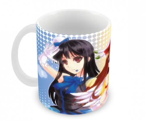 Caneca Polímero Kyoukai no Kanata Personalizada