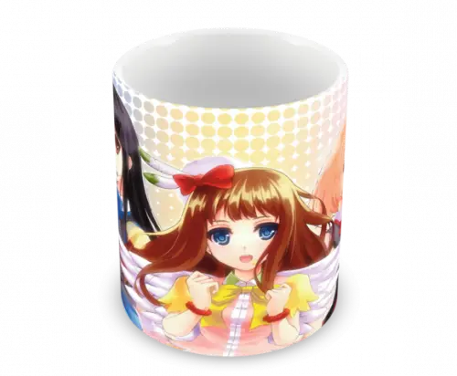 Caneca Polímero Kyoukai no Kanata Personalizada