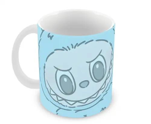 Caneca Polímero Labubu Personalizada
