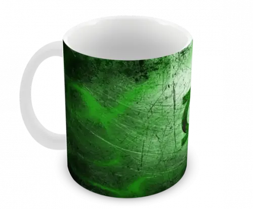 Caneca Polímero Lanterna Verde Personalizada