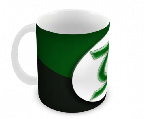Caneca Polímero Lanterna Verde Personalizada