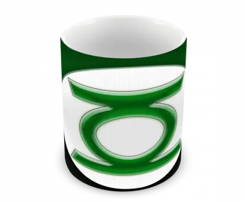 Caneca Polímero Lanterna Verde Personalizada
