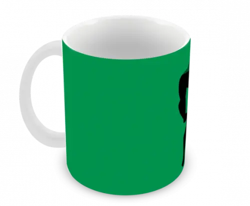 Caneca Polímero Lanterna Verde Personalizada