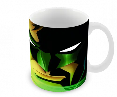 Caneca Polímero Lanterna Verde Personalizada