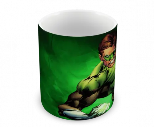 Caneca Polímero Lanterna Verde Personalizada
