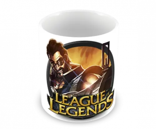 Caneca Polímero League Of Legends Personalizada