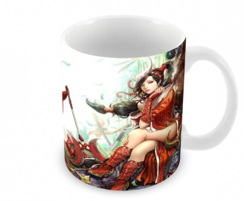 Caneca Polímero League Of Legends Personalizada