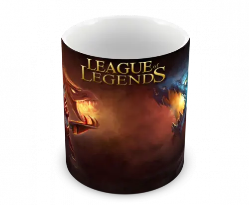 Caneca Polímero League Of Legends Personalizada