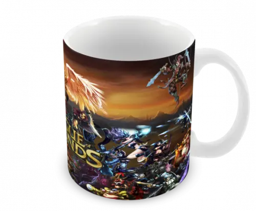 Caneca Polímero League Of Legends Personalizada