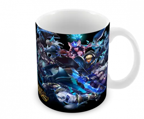 Caneca Polímero League Of Legends Personalizada