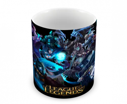 Caneca Polímero League Of Legends Personalizada