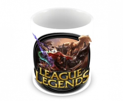 Caneca Polímero League Of Legends Personalizada