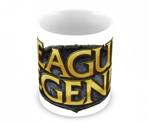 Caneca Polímero League Of Legends Personalizada