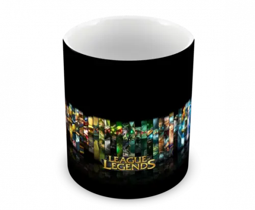 Caneca Polímero League Of Legends Personalizada