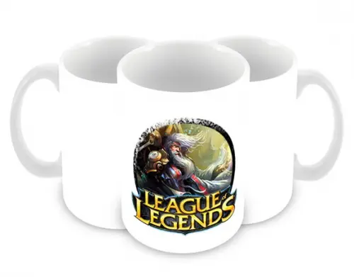 Caneca Polímero League Of Legends Personalizada