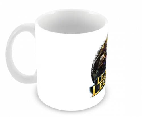 Caneca Polímero League Of Legends Personalizada
