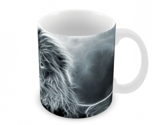 Caneca Polímero Leão Personalizada