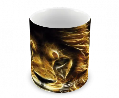 Caneca Polímero Leão Personalizada