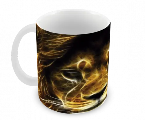 Caneca Polímero Leão Personalizada