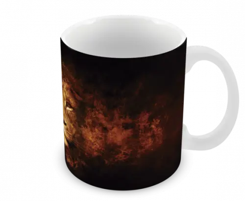 Caneca Polímero Leão Personalizada