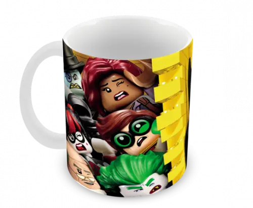 Caneca Polímero Lego Batman Personalizada