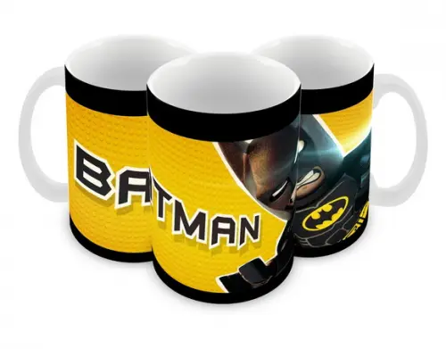 Caneca Polímero Lego Batman Personalizada