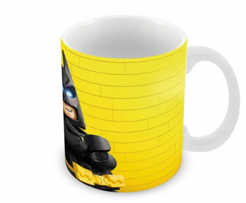 Caneca Polímero Lego Batman Personalizada