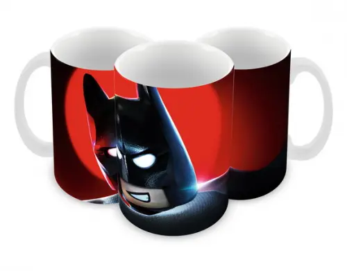 Caneca Polímero Lego Batman Personalizada